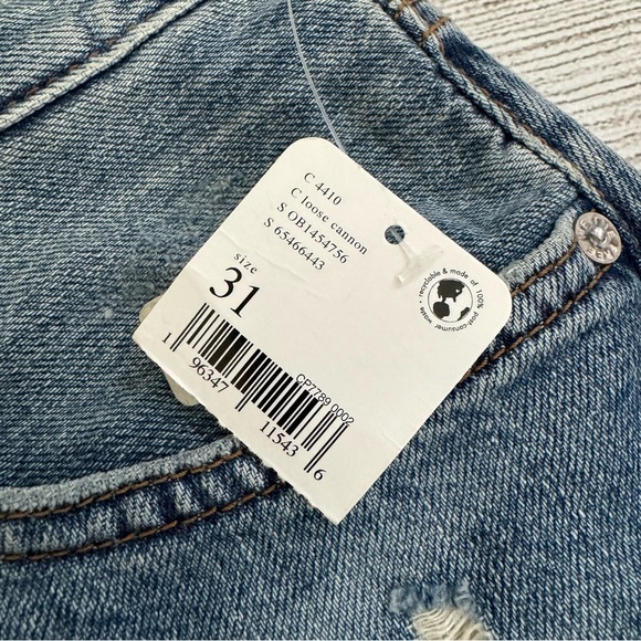 Free People NWT We The Free Distressed Denim Shorts - Picture 6 of 7